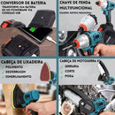 Kit 8 Em 1 Ferramentas Multifunções A Bateria 48v Brushless