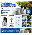 Pulverizador Elétrico Snow Foam 2l Alta Pressão Automotivo