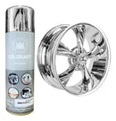 Spray Cromado Automotiva Alta Temperatura Carro Moto Roda 300ml