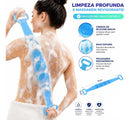 Faixa Escova De Silicone Para Banho
