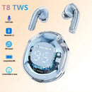 Fone de Ouvido T8 Sem Fio Bluetooth com Microfone a Prova de Agua Estereo