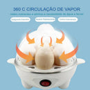 Cozedor De Ovos Portátil Elétrico a Vapor 110v